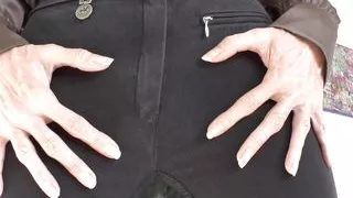 Kissing and Sniffing Riding Pants Ass, Beautiful Hands, JOI, POV Lady Victoria Valente