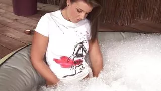 Elle Brooks a slut with huge breasts gets her pussy