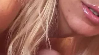 Berlin Seduction: A German Blonde's Commanding Touch