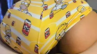 Brunette girl with nice ass is fucked by her stepbrother