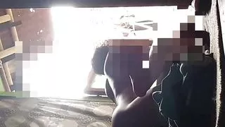 Sex in an empty house with a sexy woman