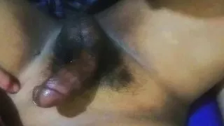 My wife massages her coworker's cock during a break