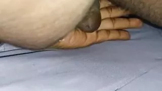 Indian desi boy hand massage cum