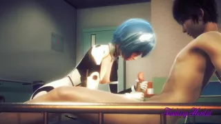 Evangelion Rei Jerk Off Shinji And Cum In Her Face With 3d Hentai And Hentai 3d