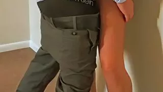 "I've been wanting this for a long time"-Cheating coworkers finally hook up in back office