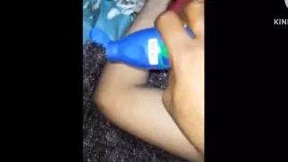 Today oil massage by my partner