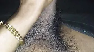 Hood Thug Ninja Jacking off BBC in the Bando