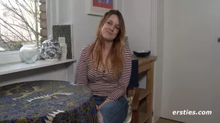 Sexy Irina Fingers Her Wet Pussy While Watching With Irina Vega