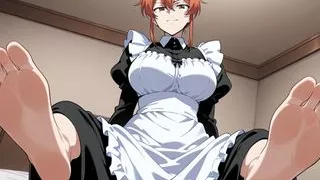 The "Traffic Light Game" of the Bad-Tongued Maid