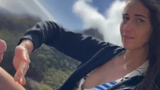 Playing with your dick with my little hands