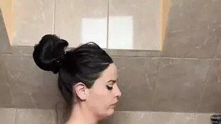 Mistress showers your disappointment away