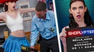 Bella's Descent into Debauchery Begins with a Cock Down Her Throat and Ends with a Face Full of Cum