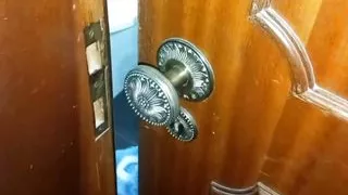 Dr Pussy2 - I Broke Into the Bathroom and Fucked My Hot Angolan Sister-in-law Who Makes Beautiful Blowjobs with Red Lipstick and