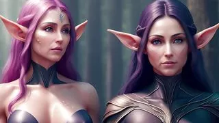 Sexy Elven Fantasy Babes
