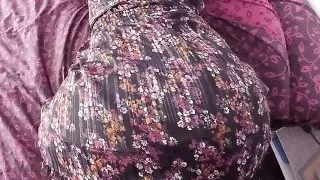 I finger her huge ass and zoom in on her asshole during doggy style!