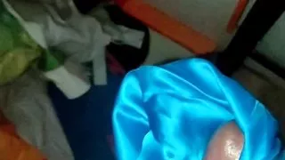 Satin silk handjob porn - Satin blue lehnga handjob of neighbour (138)