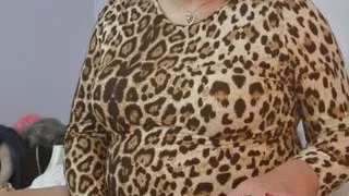 Getting ready to go out and my panties already have a wet spot!