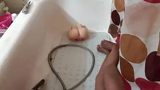 Lizzyyum SD February 2025 Fantasy Clit Boobs Pussy Dilating Bathing lipstick tracing #2