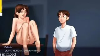 Jenny fucked by his step son cum inside pussy