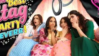 Indian Best Friends Fuck a Male Stripper For Her Bachelorette Party!