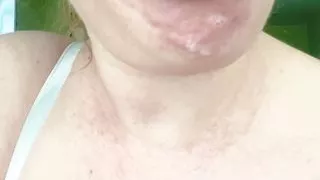 Blowjob close-up (imitation)