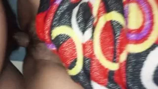 Forgot to pull out the crot in her.