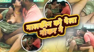 Desi indian kavita home owner fuck with sham Homewroker