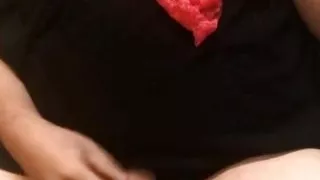 Tiny Gusher masturbation Cumshot ex-girlfriend Sph femdom dirty pink panties