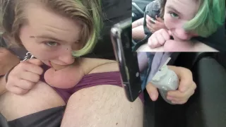 Walk Through Cologne + Blowjob In Car In The City