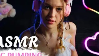 ASMR. Cute pussy Fast and Aggressive Mic Pumping Your Cock and Make You CUM. Yours Dolly