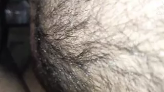 Uncle wasn't at home, aunty's fun with a condom