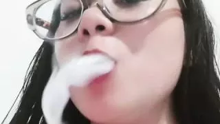 Papaya shape breasts asian girl