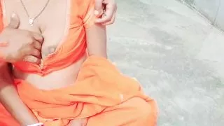 Village cute girlfriend night sex