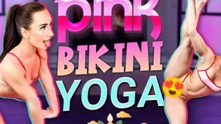 Hot Pink Bikini Yoga - Hannahjames710