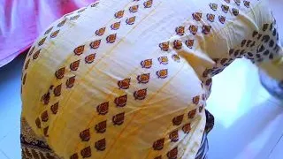 Indian Muslim Bhabhi gets stuck under the bed while cleaning the house then the neighbor helps her by fucking her in the ass