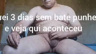 1 week without jerking off and see the result when beating today