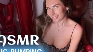 ASMR. Passionate brunette Fast and Aggressive Mic Pumping Your Cock and Make You CUM. Cleo Patrice