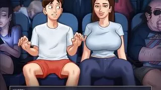 Summertimesaga Midnight Ride with Babe- (jenny's Route)part 93