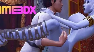 Frost Queen Breeding! Fantasy Avatar Animation by Prime3DX