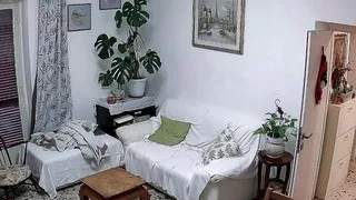 Exhibitionist slut at home