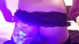 Tiny Clitty Sissy with Sexy Toy in tight ass