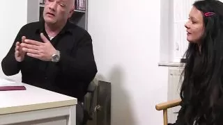 German girl deepthroat in office