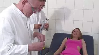 German gynecologist - Double penetration