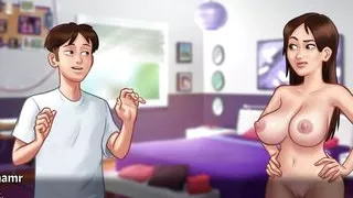 desi bhabi dever make seen in summertimesaga