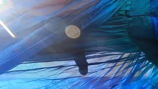 Sissy goddess in sheer dress exercises her gorgeous cock and ass and edge