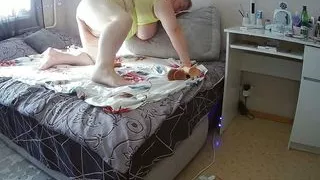 big ass, meaty hairy pussy and huge tits mother-in-law