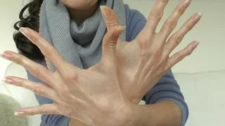 Lady Victoria Valente - Cashmere Outfit, Beautiful Hands, Long Fingernails, Close-ups, JOI