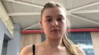 Double penetrating  with big dick on public