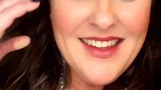 Sneaky slut finger fucks her little pussy while her big tits and juicy curves bounce