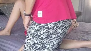 Fucking my gorgous stepmom with a condom